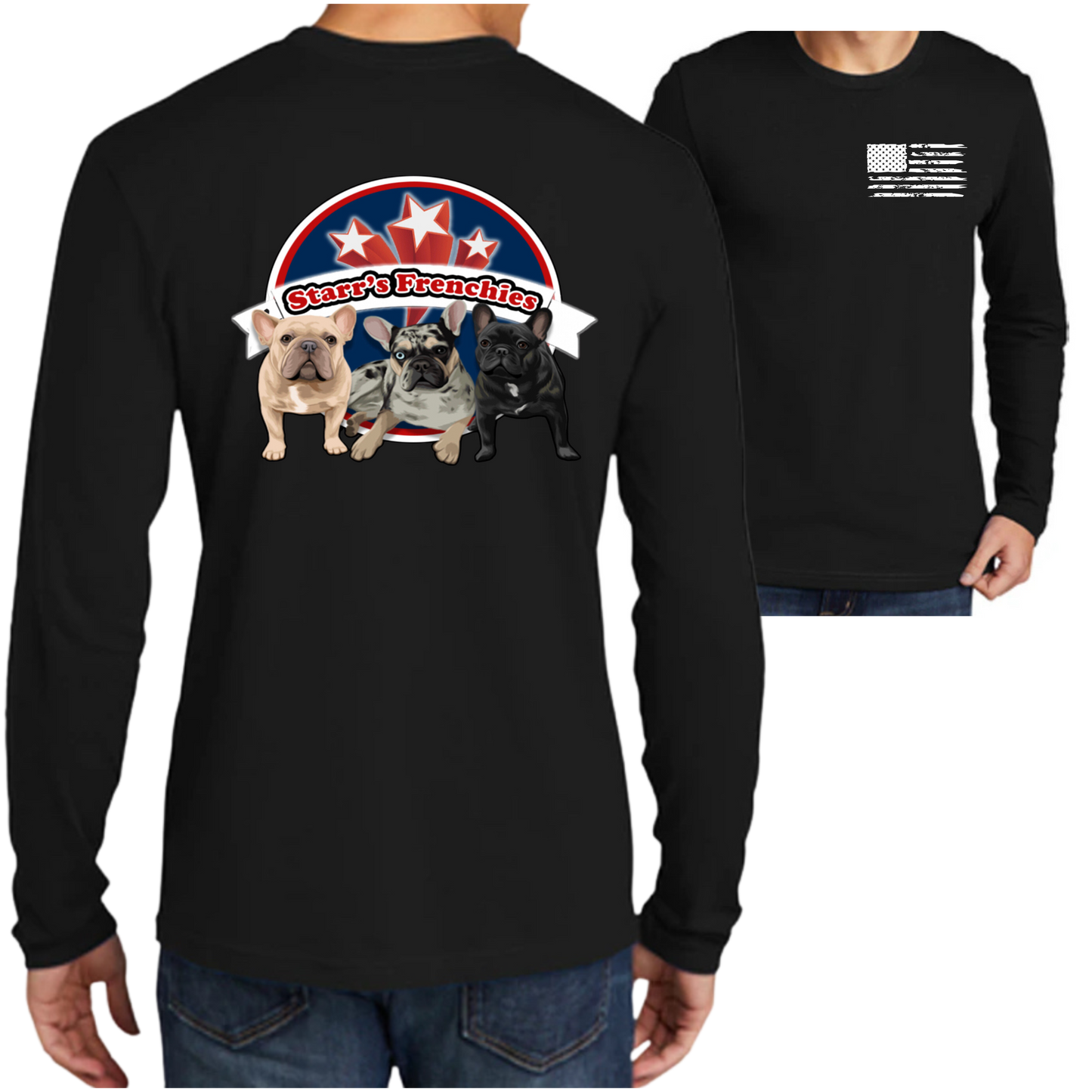 custom long sleeve tee shirt