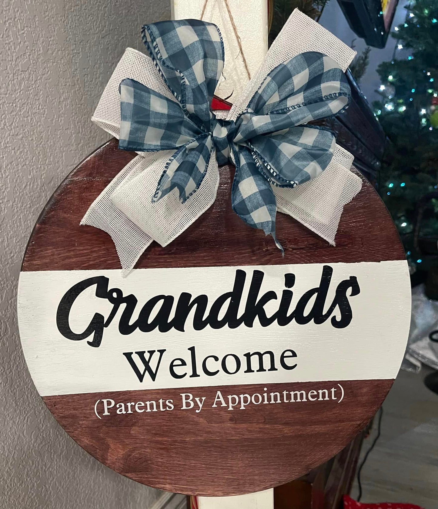 Door Hanger Grandkids welcome