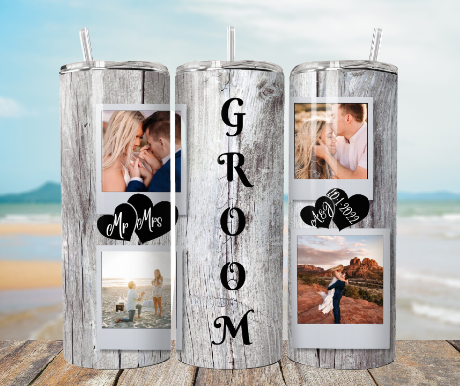 Bride and Groom Tumbler